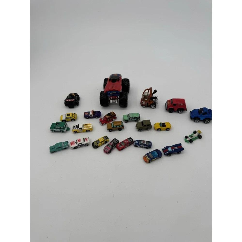 Mixed‎ Lot 23 Diecast Toy Cars Hot Wheels Matchbox Micro Machines Vintage